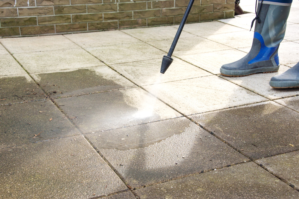 Driveway cleaning